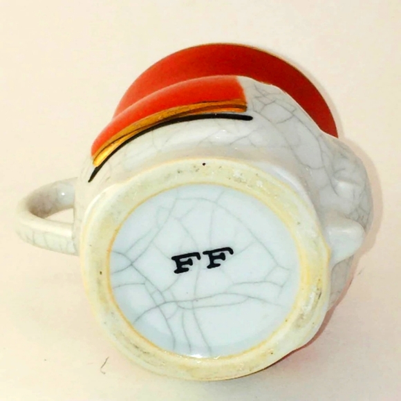 Fitz And Floyd Crackle Glazed Elephant Cup - Picture 3 of 3